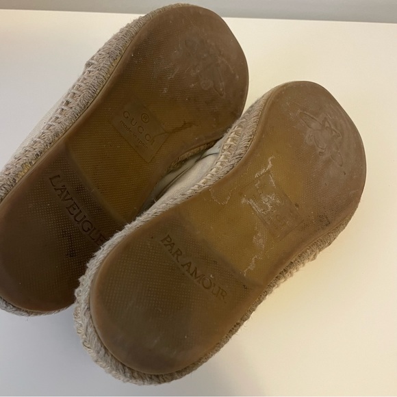 GUCCI LOGO CANVAS ESPADRILLE - Picture 11 of 11